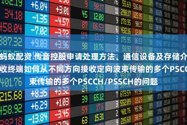 蚂蚁配资 传音控股申请处理方法、通信设备及存储介质专利, 解决了接收终端如何从不同方向接收定向波束传输的多个PSCCH/PSSCH的问题